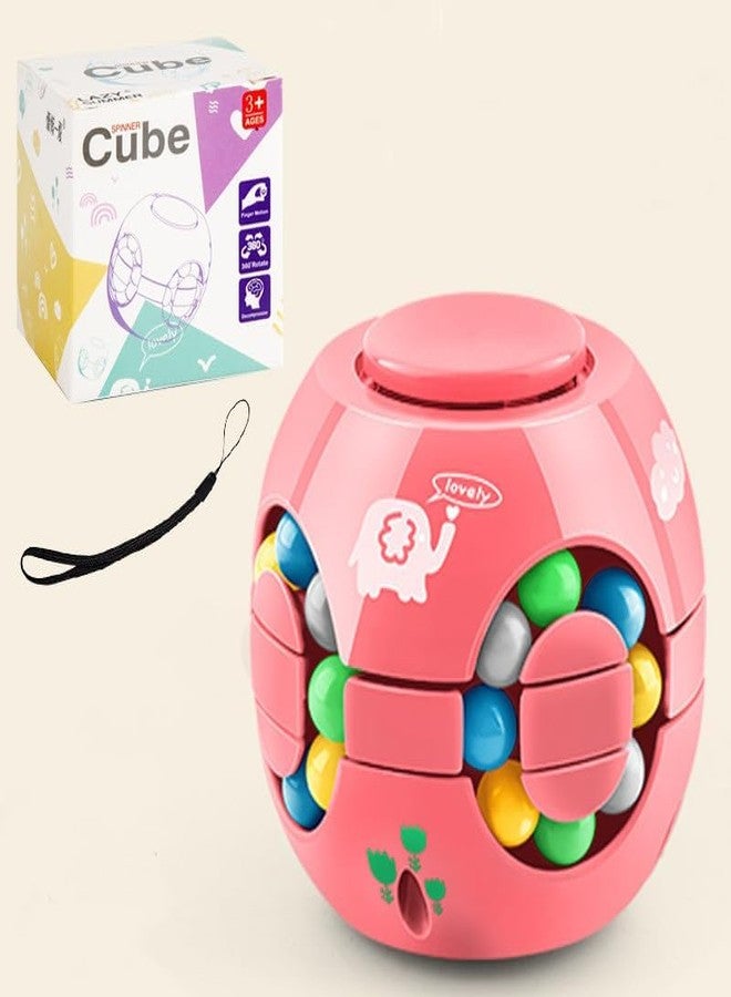 DECODAZZ Infinity Cube Fidget,Rotating Cube,Sensory Toy,Stress Relief Toy,Rotating Magic Beans,Sensory Toys,Creative Educational Toy for Children, Adults - Image 2